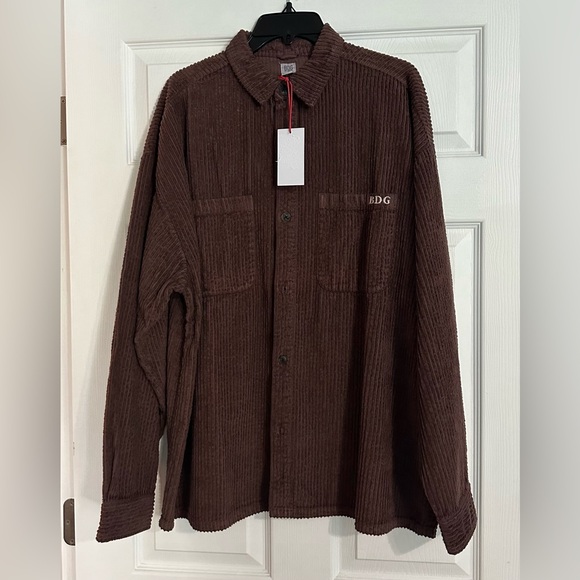 NWT BDG Chunky Corduroy Shirt Jacket -Size XL (unisex) - Picture 2 of 8
